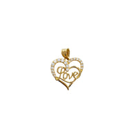 Love Heart Pendant (14K)