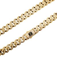 [Lightweight] Cubic Zirconia Miami Cuban Chain (14K)