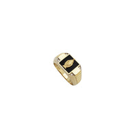 Black Onyx Miraculous Ring (14K)