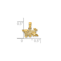 Miniature Train Pendant (14K)
