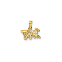 Miniature Train Pendant (14K)