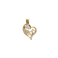 Mom's Heart Pendant (14K)