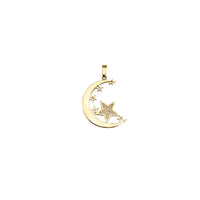 Moon & Stars Pendant (14K)