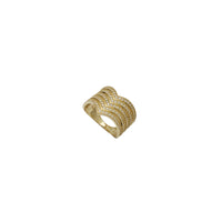 Multilayer CZ Ring (14K)