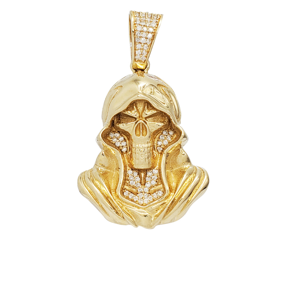 Diamond Reaper Pendant (14K)