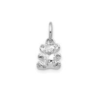 White Gold Teddy Bear Pendant (14K)