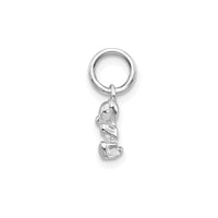 White Gold Teddy Bear Pendant (14K)