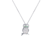 Owl Necklace (Silver)