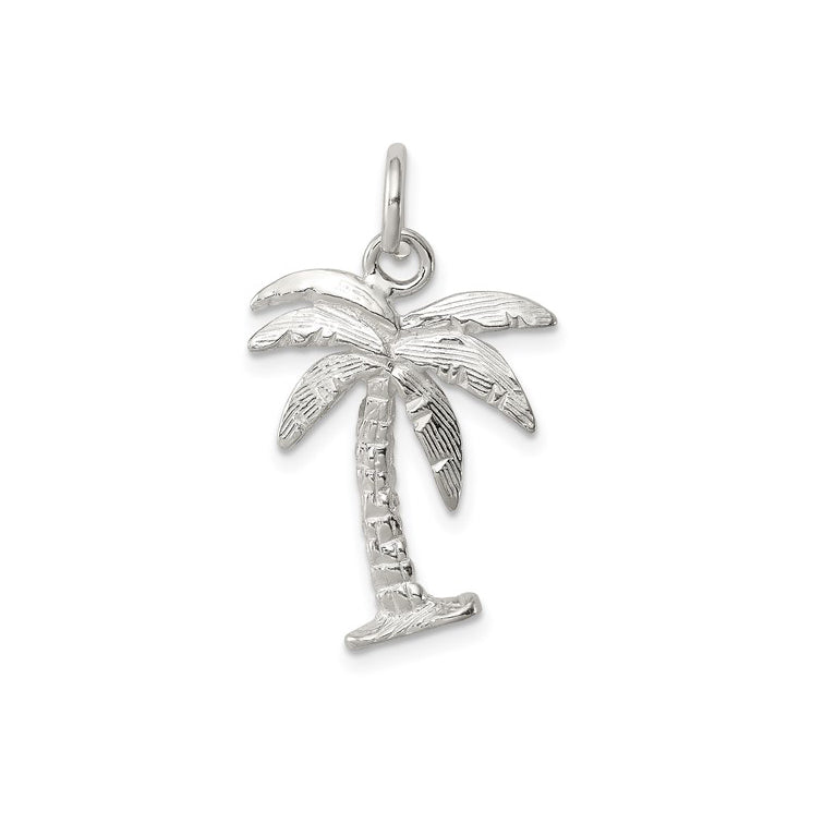 Palm Tree Pendant (Silver)