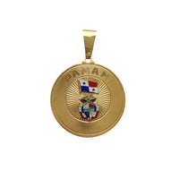 Panama Medallion Pendant (14K)