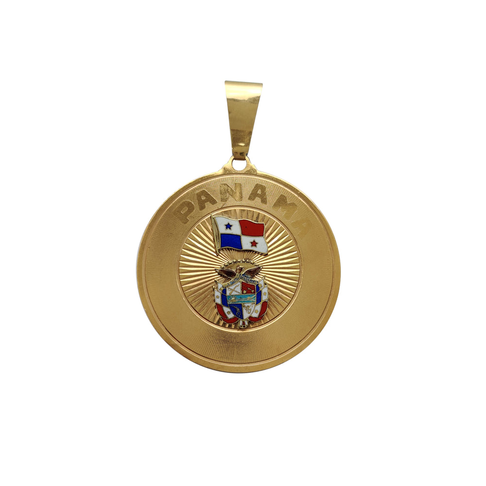 Panama Medallion Pendant (14K)