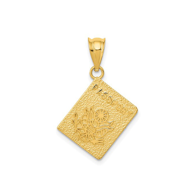 Passport Pendant (14K)