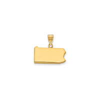 Plain Pennsylvania State Pendant (14K)