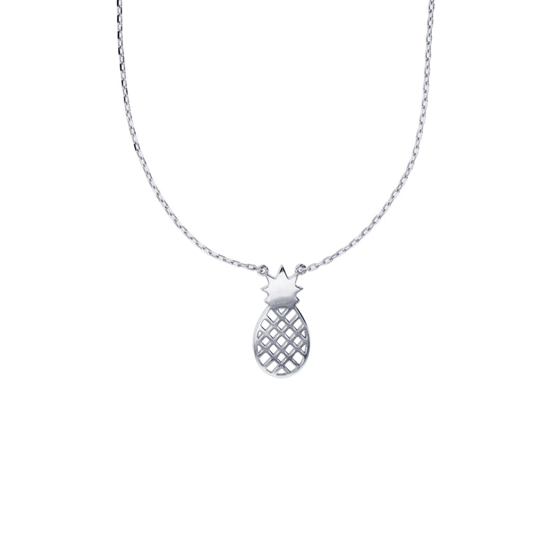 Pineapple Necklace (Silver)