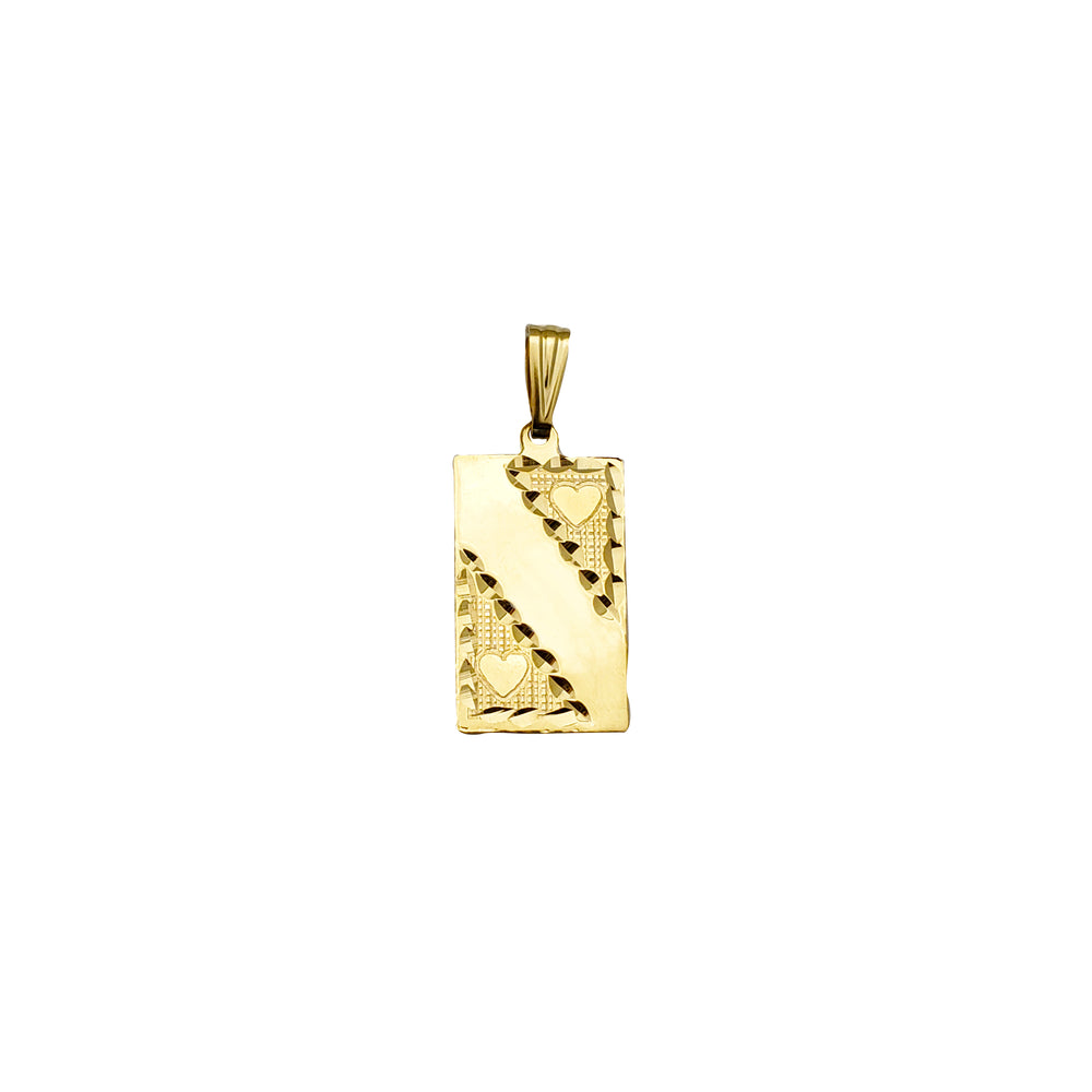 Pocket Card Pendant (14K)