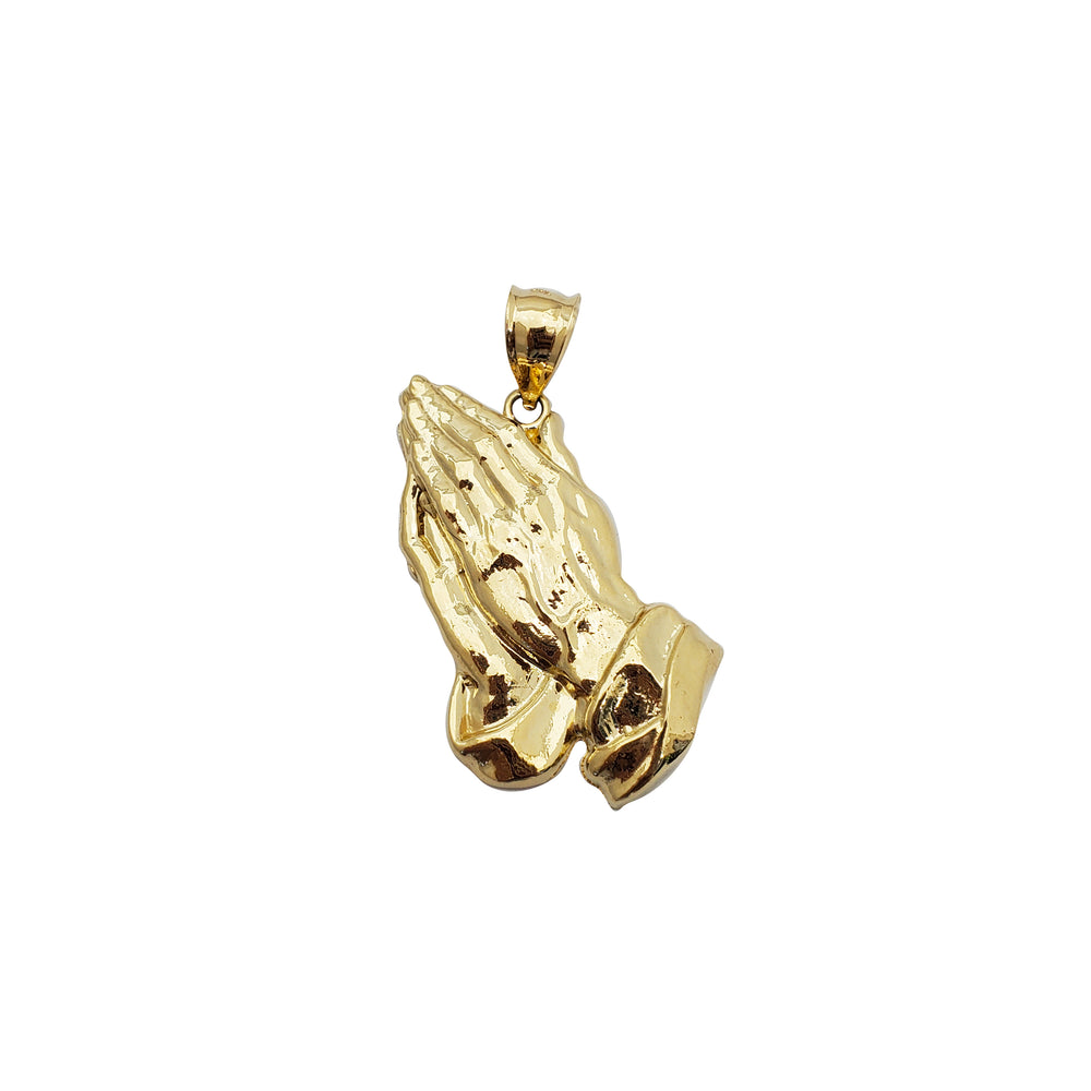 Praying Hand Pendant (14K)