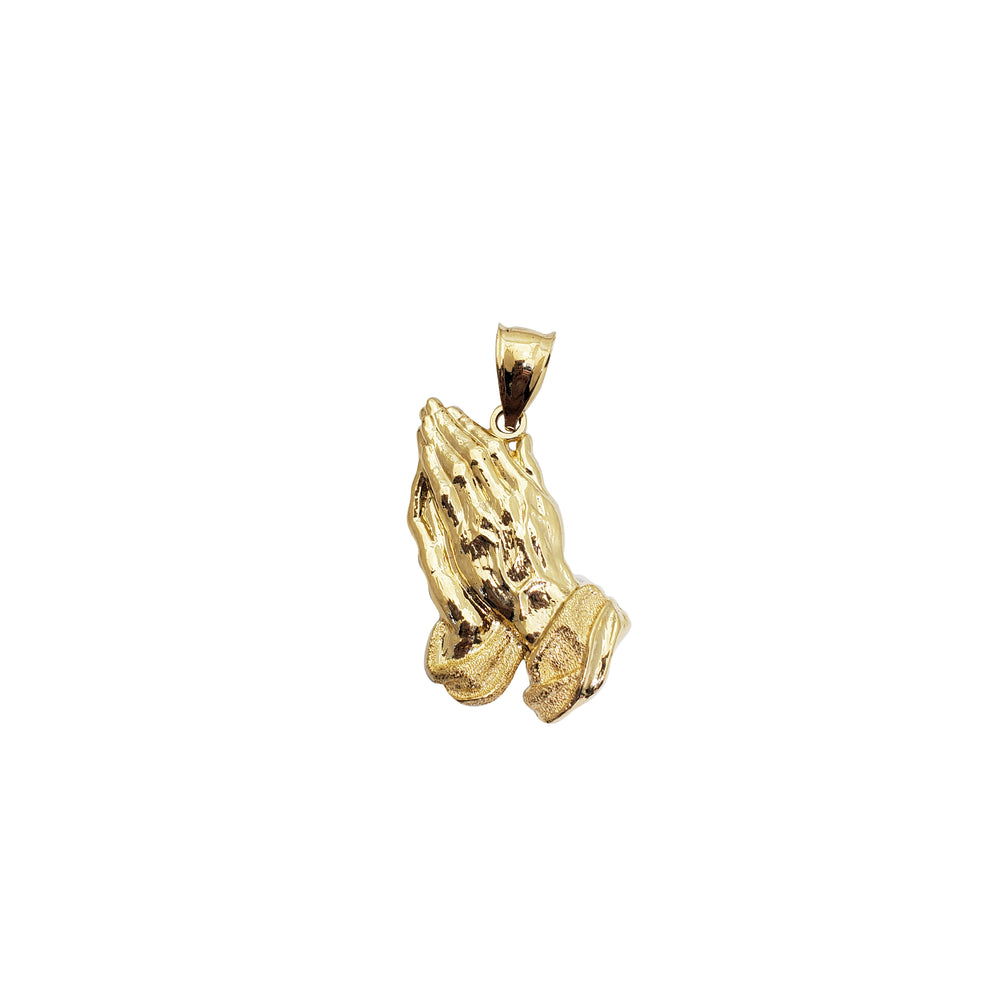 Praying Hand Pendant (14K)