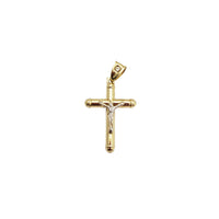 Puffy Cross Pendant (14K)