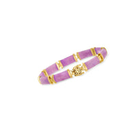 Light Purple Jade Bracelet.