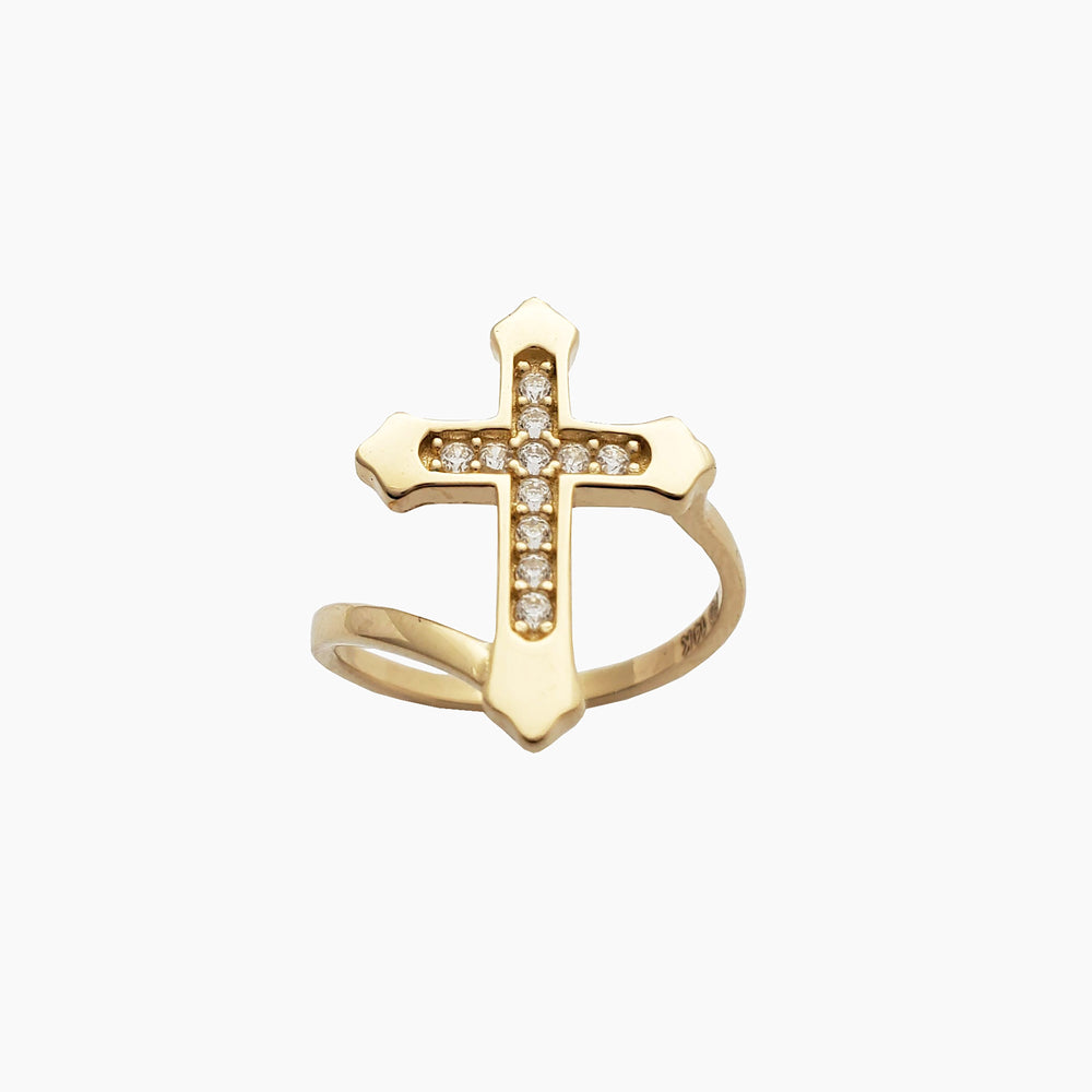Cross Ring (14k)