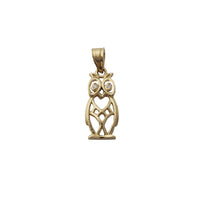 Contoured Owl Pendant (14K)