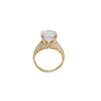 Zirconia Engagement Ring (14K)