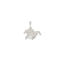 Race Horse Pendant (Silver)
