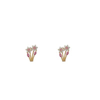 Flower Stud Earring (14K)