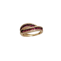 Red Zirconia Lady Ring (14K).