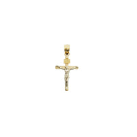 Plain Jesus Crucifix Pendant (14K)