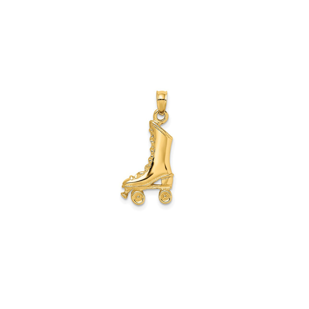 Roller Skate Pendant (14K)
