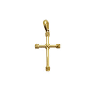 Rope Bound Cross Pendant (14K)