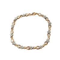 Infinity Diamond Rose Gold Armband (10K)