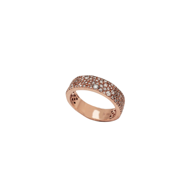 Four-Row Eternity Band Ring (14K)
