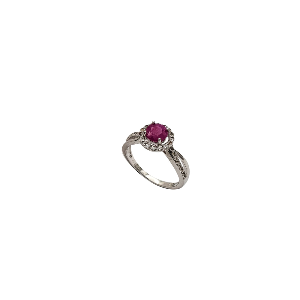 Ruby Ring (Silver)