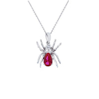 Spider Necklace (Silver)