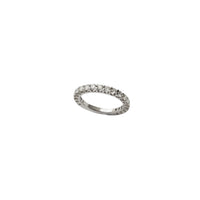 Inel cu bandă de diamant (14K)