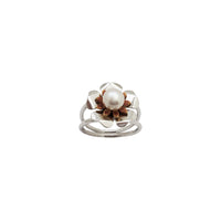 Pearl Flower Ring (14K)