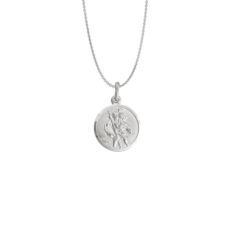 Saint Christopher Necklace (Silver)