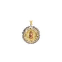 Two-Tone "Nuestra Sra de Guadalupe" Pendant (14K)