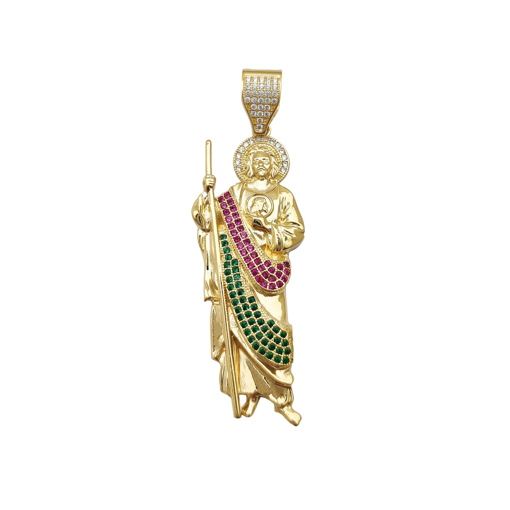 Saint Jude Pendant (14K)