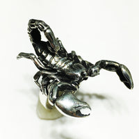 Mphete Yakale-Yomaliza ya Scorpion (Siliva) - Popular Jewelry