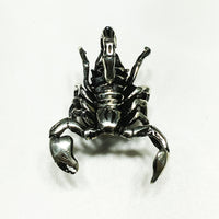 Antiikki-viimeistely Scorpion-sormus (hopea) - Popular Jewelry