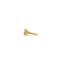 Open Back Square Signet Ring (14K)