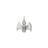 Antiqued Bat Charm (sølv) bagside - Popular Jewelry - New York