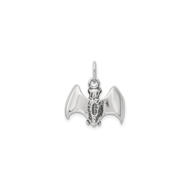 Antiqued Bat Charm (Silver) back - Popular Jewelry - New York