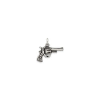 Antiqued Pistol Pendant (Silver) back - Popular Jewelry - New York