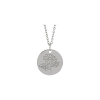 Daisy April Birth Flower Pendant (Silver) preview - Popular Jewelry - New York