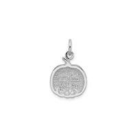 Emaljeret Jack O 'Lantern Charm (sølv) tilbage - Popular Jewelry - New York