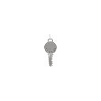Engravable Key Pendant (silfur) grafið - Popular Jewelry - Nýja Jórvík